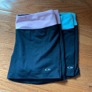 Champion Women’s Compression Shorts x2